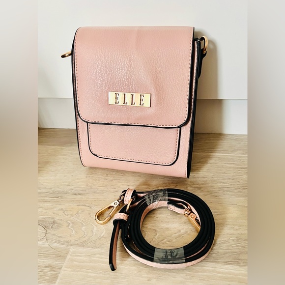Elle Pink Shoulder Crossbody Handbag - Picture 7 of 10